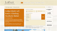 Desktop Screenshot of lofast.se